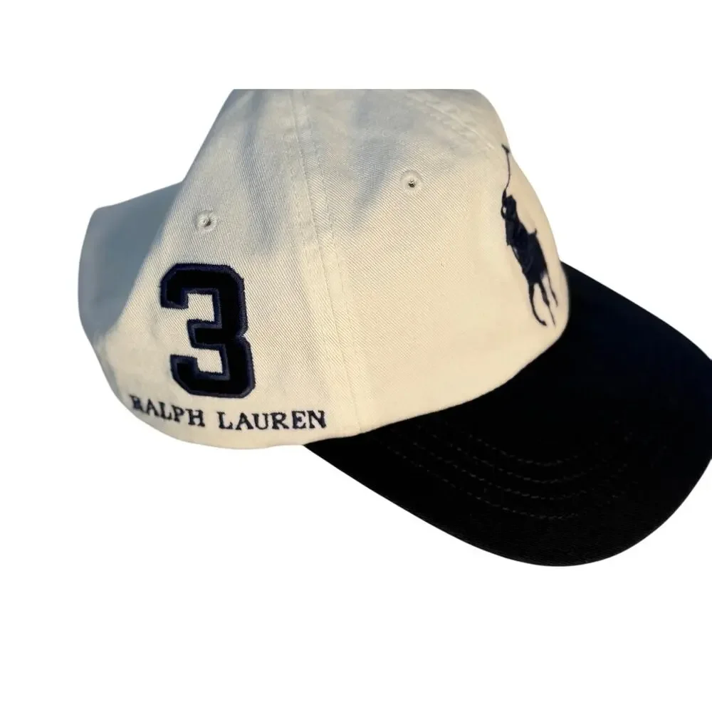 Polo Ralph Lauren Big Pony 20th Anniversary “SQ 3 RL” Hat – White